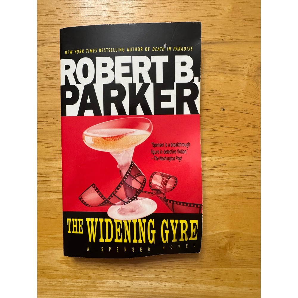 The Widening Gyre Robert B Parker Spenser Novel Paperback Book 1987